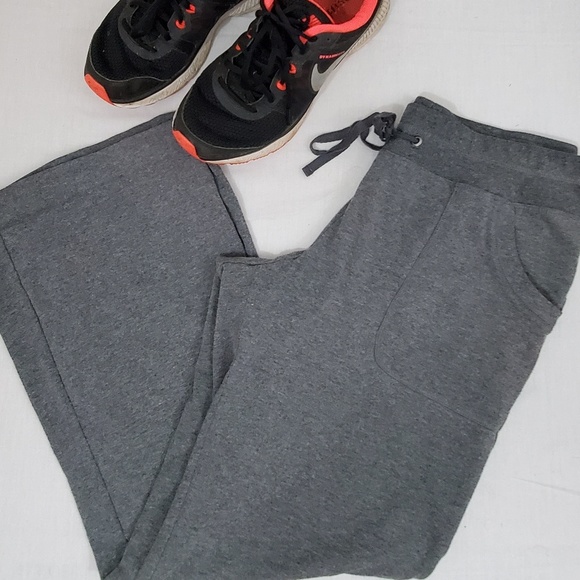 EK Gear Grey Workout Fit & Flare Pants - Picture 4 of 8